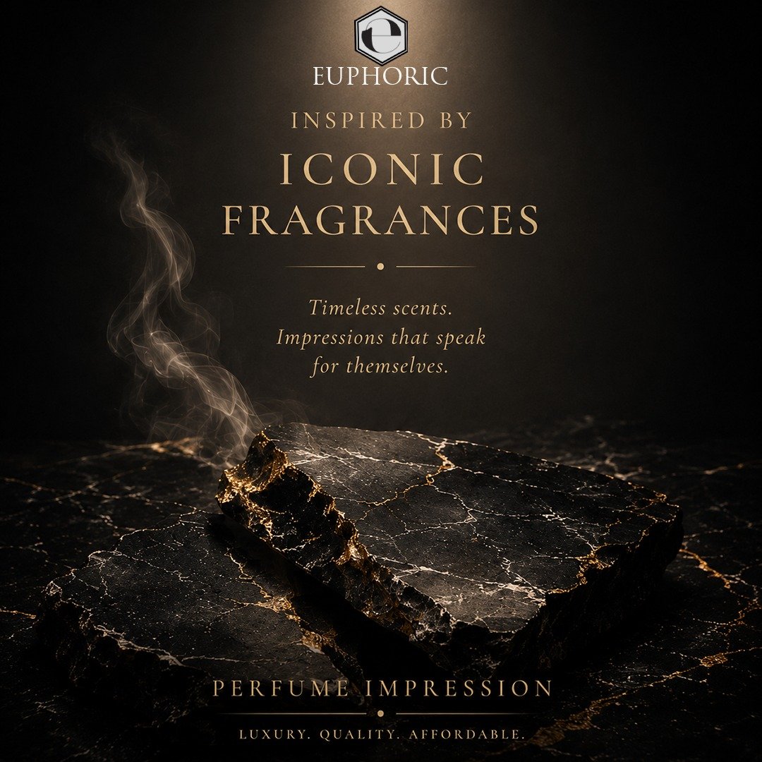 Euphoric Instagram creative presenting luxury-inspired fragrances