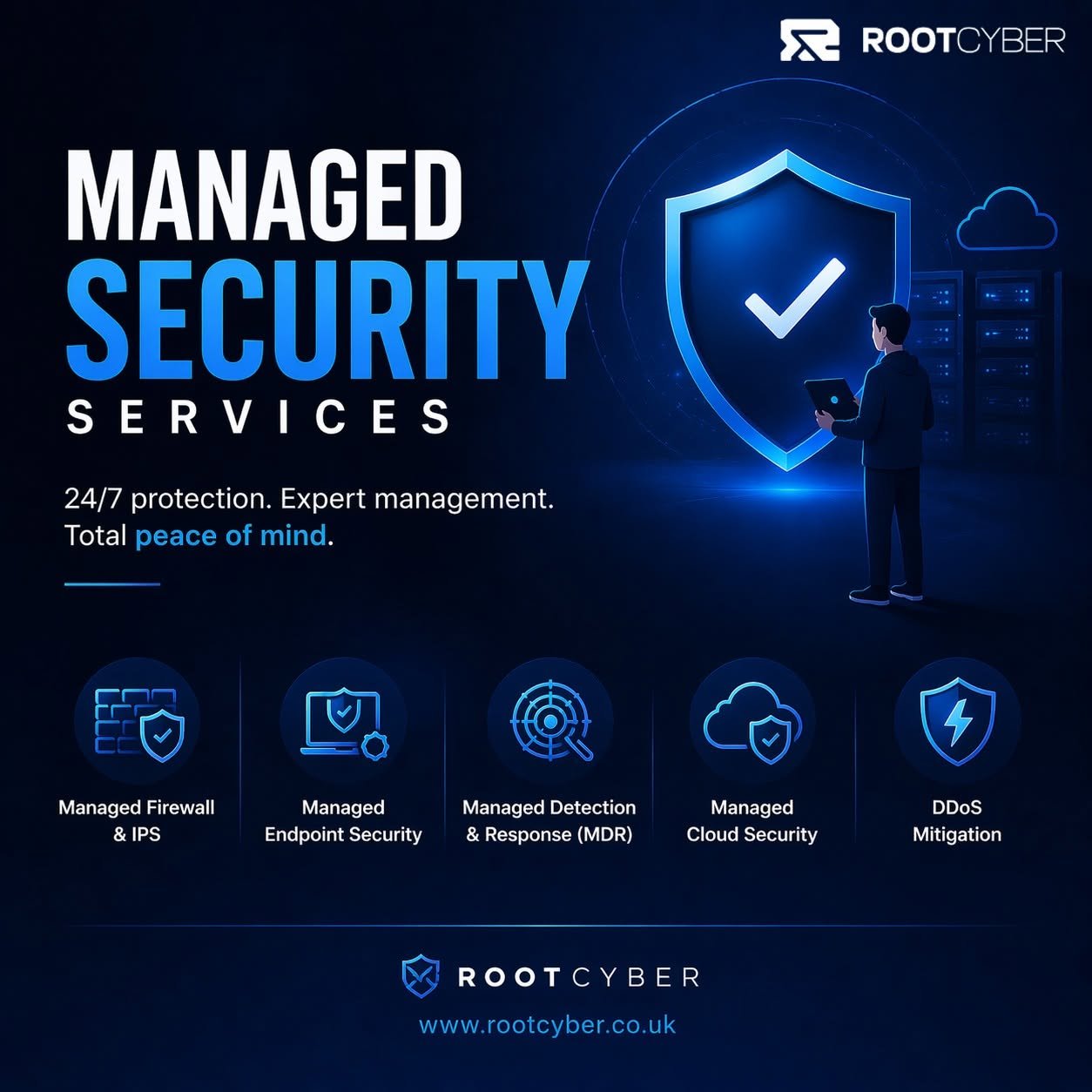 RootCyber managed security services creative